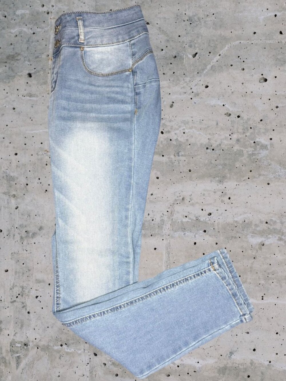Wax Jean Juniors Light Wash Skinny Jeans (1261)